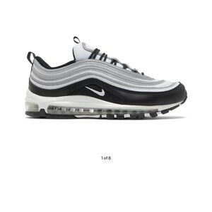 Nike AirMax 97 `Black Metallic Silver’